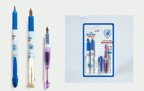 snowhite白雪文具FP-5050直液式换囊钢笔